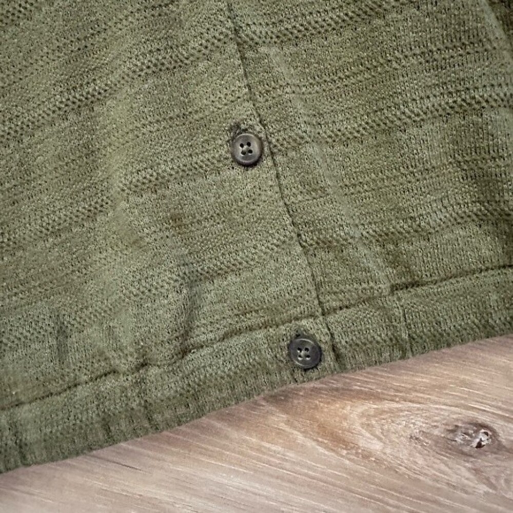 Madewell Button Down Knit Top L - Picture 4 of 8